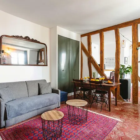 Flat Sentier 1br Apartment